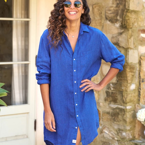 Frank & Eileen Dresses & Skirts - Frank & Eileen Mary Classic Shirtdress White 100% Cotton Size L